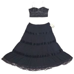 Elegant Black Women's Skirt